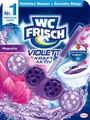 Produktbild: WC Frisch WC FRISCH Violettspüler Magnolie Duftstein 50g WC-Reiniger (1-St. Duftspüler für langanhaltende Frische)