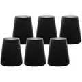 Produktbild: Stölzle Lausitz POWER Becher 380 ml 6er Set - Schwarz-Silber