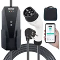 Produktbild: Mophorn - Vevor Tragbares Ev-ladegerät 3,68 Kw Ladegerät Für Elektrofahrzeuge Ev-ladekabel Typ 2(iec62196) Cee 7/7 Stecker 8-16a 1-phasig Ev-ladestation 8,6m Kabellänge Ip66 Wasserdicht Wallbox