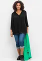 Produktbild: Sheego T-Shirt 3/4-Arm-Shirt 3/4-Arm in leichter A-Linie