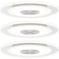 Produktbild: Paulmann 92907 Whirl LED-Einbauleuchte 3er Set LED LED fest eingebaut 4.9 W