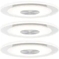 Produktbild: Paulmann 92907 Whirl LED-Einbauleuchte 3er Set  LED LED fest eingebaut 4.9 W ...