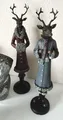 Produktbild: Hirsch Figur Statue Set Winter Statuen  Jagd ca 9 x 8 x 36 cm