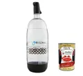 Produktbild: 6x Original Premiun Siphon Soda, Siphon fur cocktails, Siphon Sodawasser Sprudler 1,5 l + Italian Gourmet polpa 400g