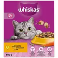 Produktbild: Whiskas Katzentrockenfutter Huhn Senior, 800 g