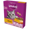 Produktbild: 800 g WHISKAS Trockenfutter mit Huhn ältere Katzen Senior knusprig zarte Füllung
