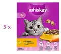 Produktbild: 5 x 800 g Whiskas Senior 7+ mit Huhn (€ 7,49/kg) Trockenfutter für Seniorkatzen
