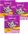 Produktbild: (€ 9,15/kg) Whiskas Senior 7+ mit Huhn - Trockenfutter Katzenfutter - 3 x 800 g