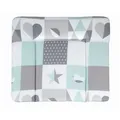 Produktbild: Roba Wickelauflage 85x75 cm PU-beschichtet Happy Patch mint NEU