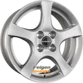 Produktbild: 4 Alufelgen BORBET F Brilliant Silver 6,5x16 ET45 4x100 16 Zoll