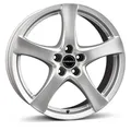 Produktbild: 1x BORBET DESIGN F brillantsilber 6.5Jx16 4x100 ET45