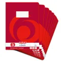 Produktbild: Herlitz Schulheft (A4, kariert mit Rand, Lineatur 26) 16 Blatt, 10er Packung