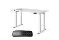 Produktbild: DESKSPACE Tischgestell Titan - Elektrisch höhenverstellbarer 4-Bein-Schreibtisch (Einzeltisch), Elektrisch höhenverstellbar, Dual-Motor, USB, Memory, 200 kg tragfähig