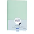 Produktbild: Spannbettlaken ZÖLLNER Jersey LB 70x140 cm grün Spannbetttuch Bettlaken