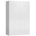 Produktbild: ClassiX Schließfachschrank signalweiß X-520447, 16 Schließfächer 118,5 x 50,0 x 180,0 cm