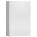 Produktbild: Schließfachschrank Fächerschrank 16 Fächer Spind 180x120x50cm signalweiß