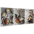 Produktbild: artissimo Bilderset, Beige, Kunststoff, Essen/Getränk, Rechteckig, 30x40 cm, Bilder und Zubehör, Wandbilder, Bilderset