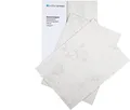 Produktbild: ® 50 Blatt Briefpapier Marmorpapier chamois 120g A4 – Beidseitig Marmoriertes...