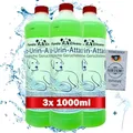 Produktbild: PandaCleaner Bio-Urin Attacke - Katzengeruchsentferner Urin - 3000ml Konzentrat - Anti Katzenurin - Biologische Geruchsbeseitigung von Tiergerüchen - Mittel gegen Uringeruch