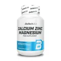 Produktbild: (69,44 EUR/kg) Biotech USA Calcium Zinc Magnesium 100 Tabletten NEU OVP