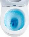 Produktbild: SAT Wand-WC mit Tornado-Spülung und WC-Sitz mit SoftClose, glänzend weiß
