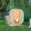 Produktbild: Home Deluxe Outdoor Sauna CUBE XL für bis zu 6 Personen