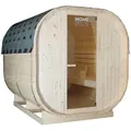 Produktbild: Home Deluxe - Outdoor Sauna Cube Größe: Xl Sauna Outdoor-sauna Holzsauna Im