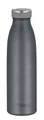 Produktbild: THERMOcafé by THERMOS TC BOTTLE graphite grey mat 0,50l, Isolierflasche aus Edelstahl, kohlensäurefest, 12h heiß 24h kalt, Auslaufsicher, für Schule, Unterwegs & Büro