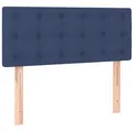 Produktbild: vidaXL Kopfteil Blau 100x5x78/88 cm Stoff