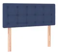 Produktbild: vidaXL Kopfteil, Bett Kopfteil Blau 100x5x78/88 cm Stoff