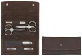 Produktbild: Zwilling Druckknopf-Etui Maniküre/Pediküre-Set braun (97407-007-0)