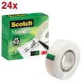 Produktbild: Scotch Klebefilm 19 mm x 33 m matt-unsichtbar 8-1933R24TPR