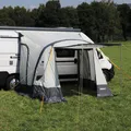 Produktbild: Seitenzelt 220x250cm Camping Luft Air Vorzelt für Wohnwagen Wohnmobil 7mm Keder
