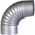 Produktbild: Ofenrohrbogen 90° FALØ120mm Ofenrohr Rauchrohr Abgasrohr Kaminrohr Kamin Zubehör