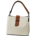 Produktbild: Toscanto Damen Schultertasche Leder Tasche beige natur OTT168SI1