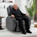 Produktbild: Fernsehsessel Massagesessel Relaxsessel Liegesessel 360°drehbar Wärmefunktion