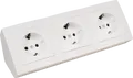 Produktbild: MCP 534-269 - Tischsteckdose, 3-fach, Typ F - CEE 7/3, weiß