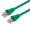 Produktbild: TELEGÄRTNER Patchkabel S/FTP, Cat.6A, LSOH, grün, 15 m