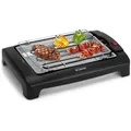 Produktbild: Bomann Barbecue-Tischgrill | ideal für Balkon & Küche | Tischgrill elektrisch | Elektrogrill mit Cool Touch-Gehäuse | 2000 W | BQ 1240 CB N - Schwarz