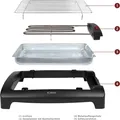 Produktbild: Bomann BQ 1240 CB Tischgrill Elektrogrill elektrischer Tischgrill 2000 Watt
