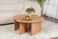Produktbild: Skye Decor, Moira - Atlantic Pine, Couchtisch, Atlantische Kiefer, 100 % Melaminplatte, 90 x 90 x 41 cm