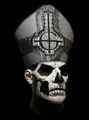 Produktbild: Ghost - Papa Emeritus II. Mitra und Maske - Original lizenzierter Hut und Maske