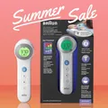 Produktbild: Braun Stirnthermometer, digital, weiß Infrarot Fieberthermometer No-Touch-Modus