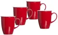 Produktbild: Kaffeebecher-Set Doppio, 4-teilig, Rot