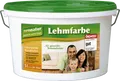 Produktbild: Lehmfarbe pronatur naturweiße Wandfarbe innen matt feuchtigkeitsregulierend 5L