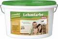Produktbild: Baufan® pronatur Lehmfarbe naturweiß 5 l weiße Innenfarbe atmungsaktiv Wandfarbe