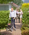 Produktbild: Trust Care Outdoor Rollator Let's Go Out beige silber