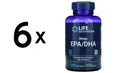 Produktbild: 6 x Life Extension Mega EPA/DHA - 120 softgels (277,76 EUR/kg)
