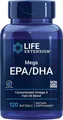 Produktbild: Life Extension Mega EPA/DHA-120 Weichkapseln (174,50 EUR/kg)