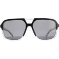Produktbild: Dolce & Gabbana Aviator Mens Top schwarz auf Kristall dunkelgrau DG4354 Sonnenbrillen